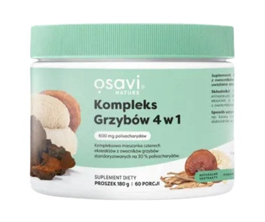Osavi grybų kompleksas 4 viename 180 g