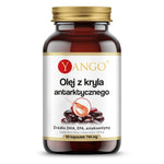 Yango Antarktinių krilių aliejus 500 mg 60 kapsulių