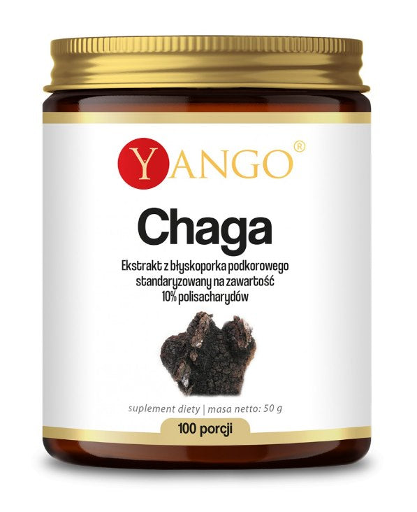 Yango Chaga - 10% polisacharido ekstraktas 50 g