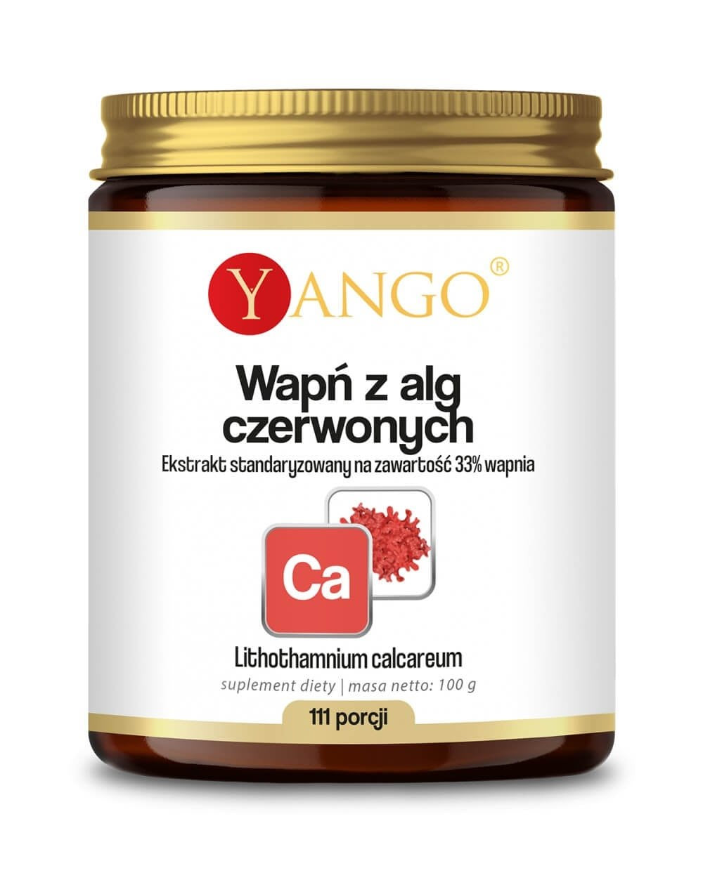 Yango Kalcis iš raudonųjų dumblių 100 g
