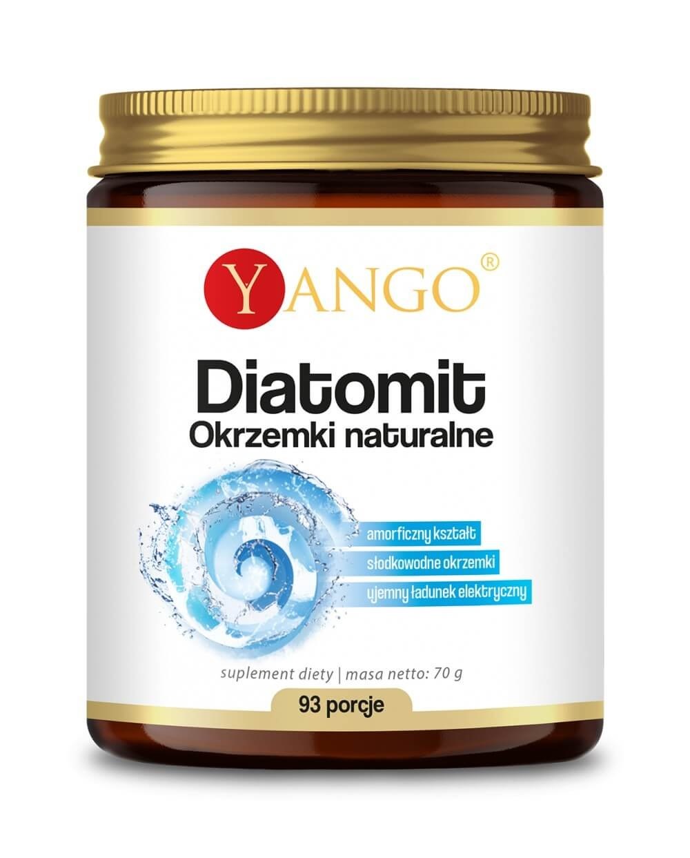 Yango diatomitas - natūralios diatomės 70 g