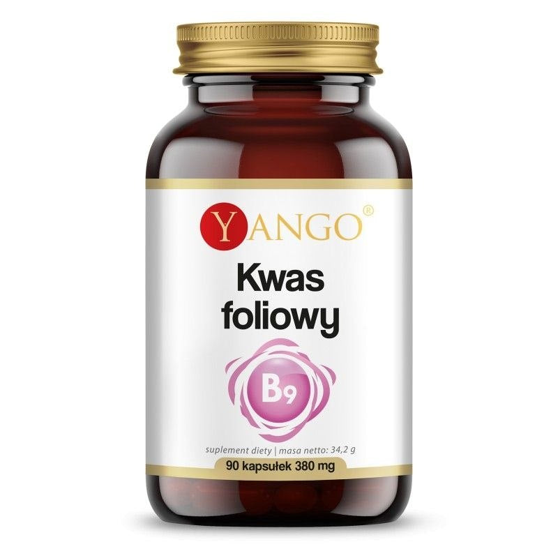 Yango Folio rūgštis 600 mcg 90 kapsulių