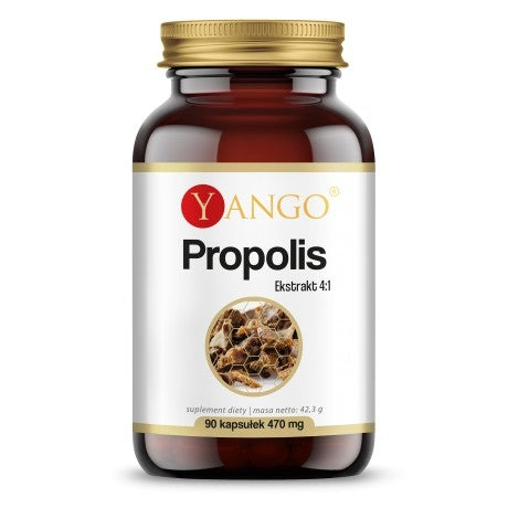 Yango Propolis - ekstraktas 4:1 90 kapsulių