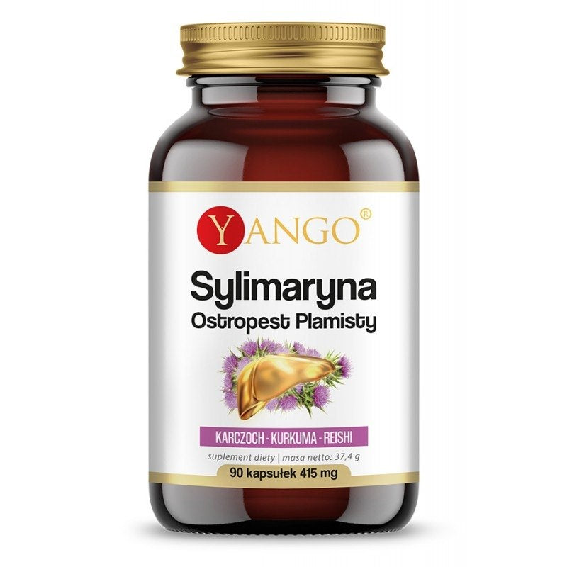 Yango silimarinas - margainis 90 kaps.