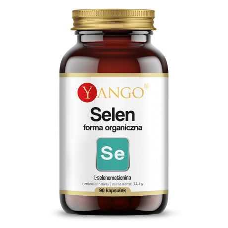 Yango organinis selenas 90 kapsulių