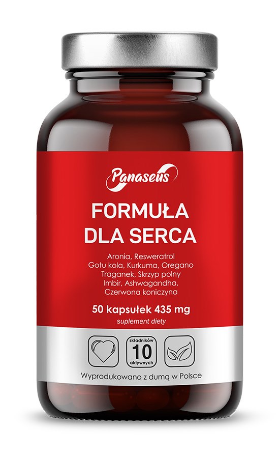 PANASEUS formulė širdžiai 50 kapsulių