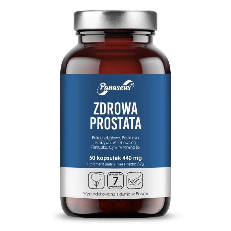 PANASEUS sveika prostata 50 kapsulių