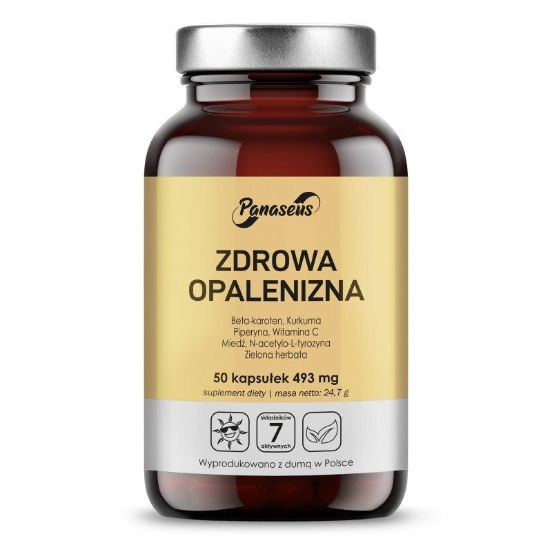 PANASEUS sveikas įdegis 50 kapsulių