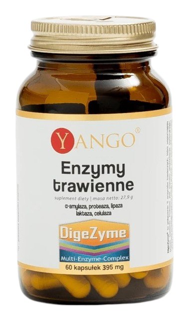 Yango virškinimo fermentai 60 kapsulių