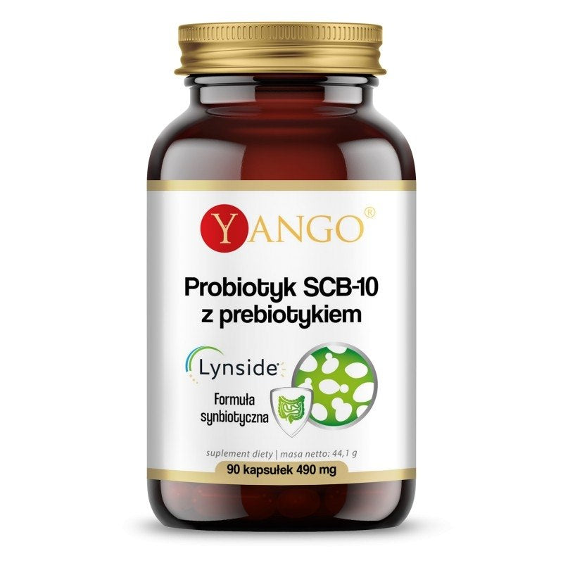 Yango Probiotikas SCB-10 su prebiotikais 90 kaps.