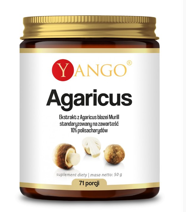 Yango agaricus - 10 % polisacharidų ekstraktas 50 g