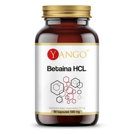 Yango betaino hidrochloridas 90 kapsulių