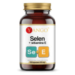 Yango Selenas + natūralus vitaminas E 90 kaps.