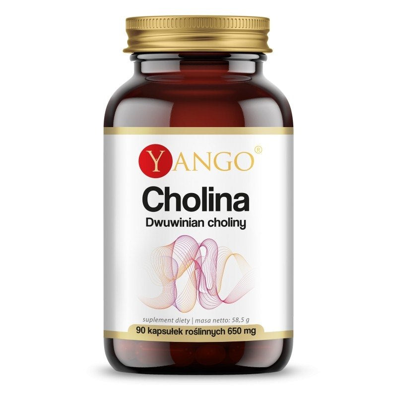 Yango Cholinas - Cholino bitartratas 560 mg 90 kapsulių