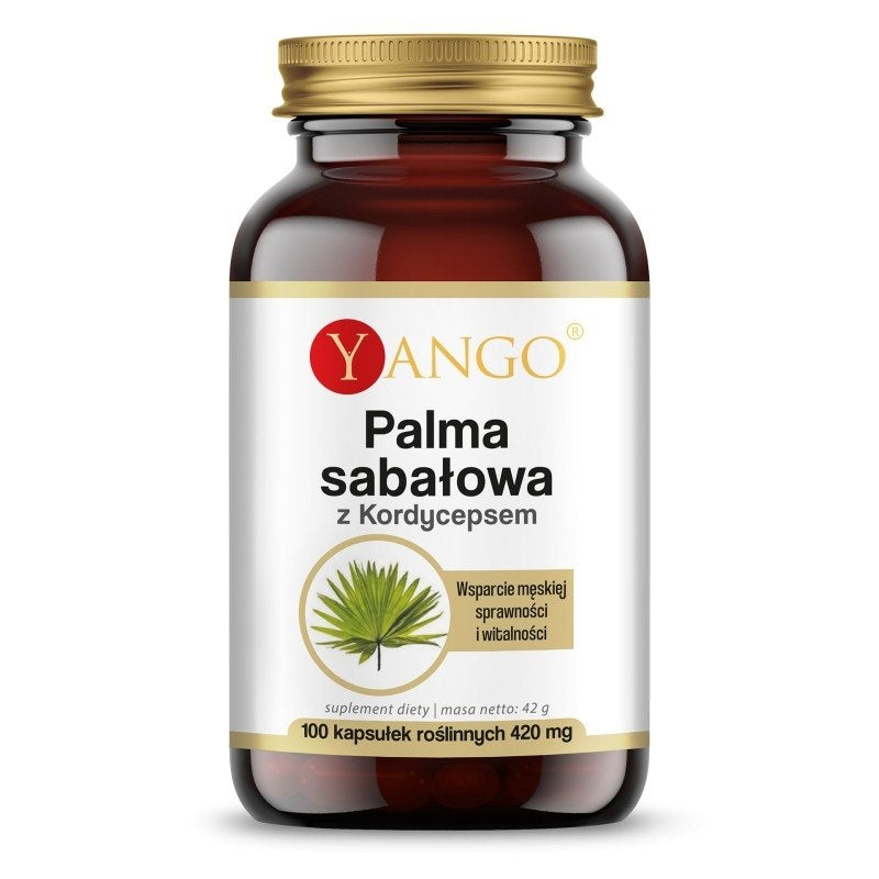 Yango Sabalpalmė su kordicepsu 100 kapsulių