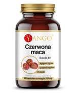 Yango raudonoji maca 90 kapsulių