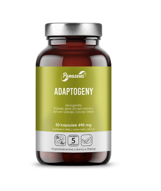 PANASEUS adaptogenai 50 kapsulių