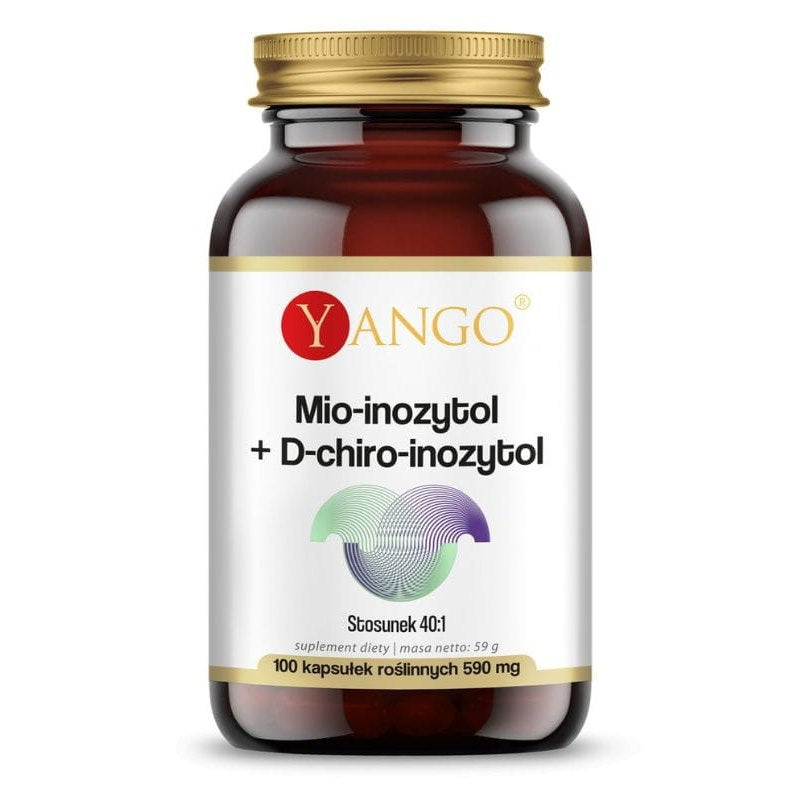 Yango mioinozitolis + D-chiroinozitolis 100 kapsulių