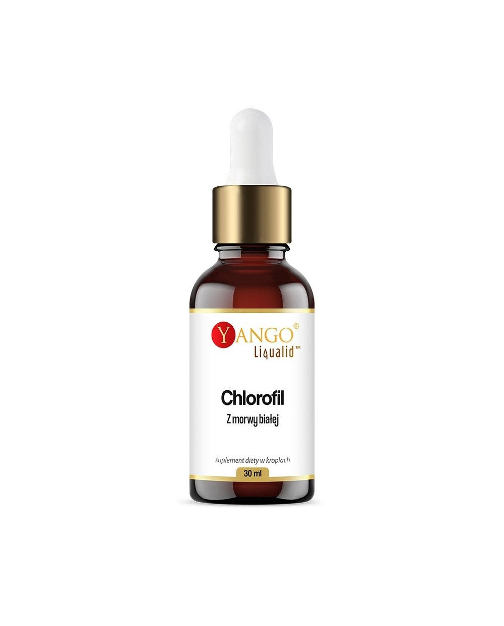Yango Baltojo šilkmedžio chlorofilo lašai 30 ml