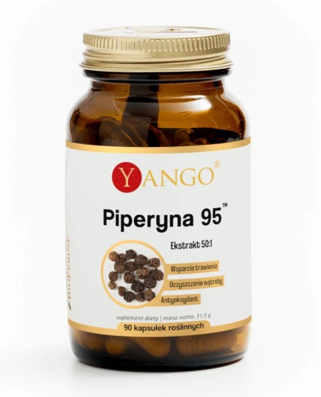 Yango Piperine 95 90 kapsulių