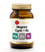 Yango Magnis + Cinkas + Vitaminas B6 90 kapsulių