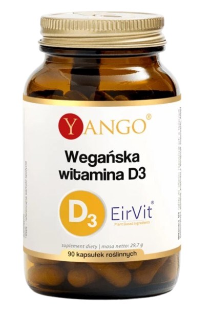 Yango Vegan Vitaminas D3 90 kaps.