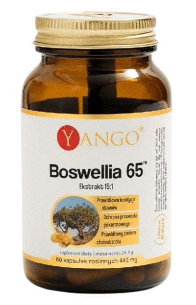Yango Boswellia 65 60 kapsulių