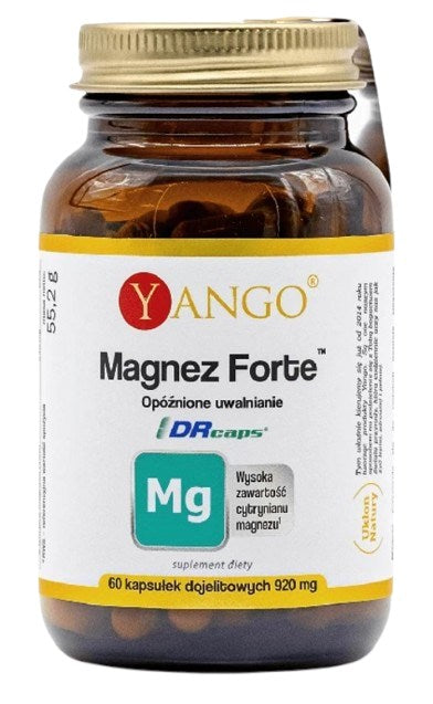 Yango Magnesium Forte 60 kapsulių