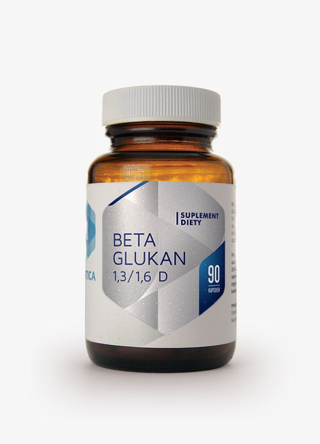 HEPATICA Beta gliukanas 1,3/1,6 D 90 kapsulių