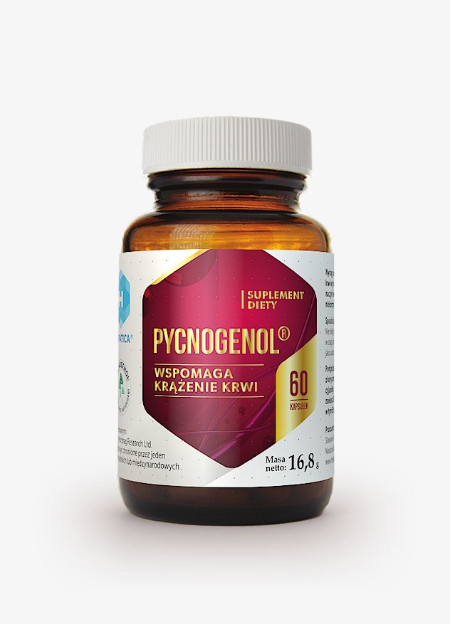 HEPATICA Pycnogenol 50 mg 60 kapsulių