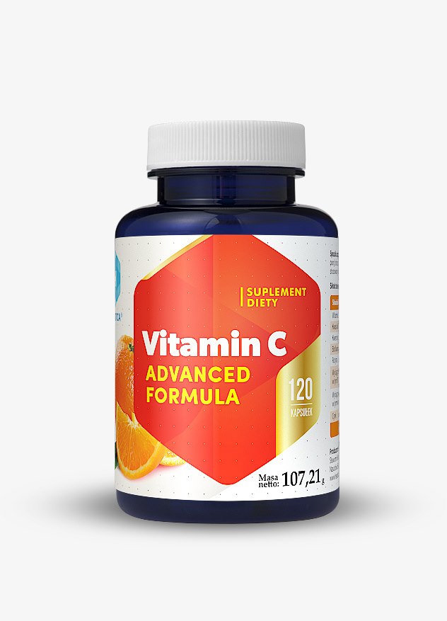 HEPATICA vitaminas C 120 kapsulių