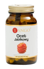 Yango obuolių sidro actas 475 mg 90 kapsulių