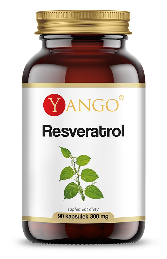 Yango resveratrolis 90 kapsulių