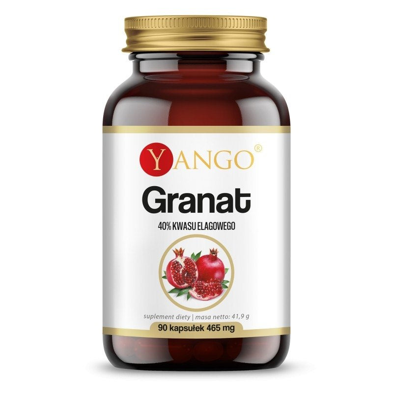 Yango Granatų žievelių ekstraktas 90 kapsulių