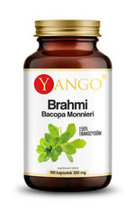 Yango Brahmi - 50% bakozido ekstraktas 100 kapsulių