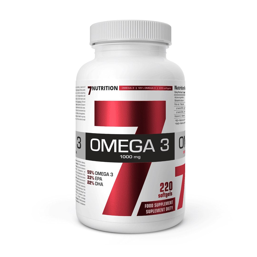 77Nutrition Omega-3 55 % 1000 mg 220 minkštųjų kapsulių