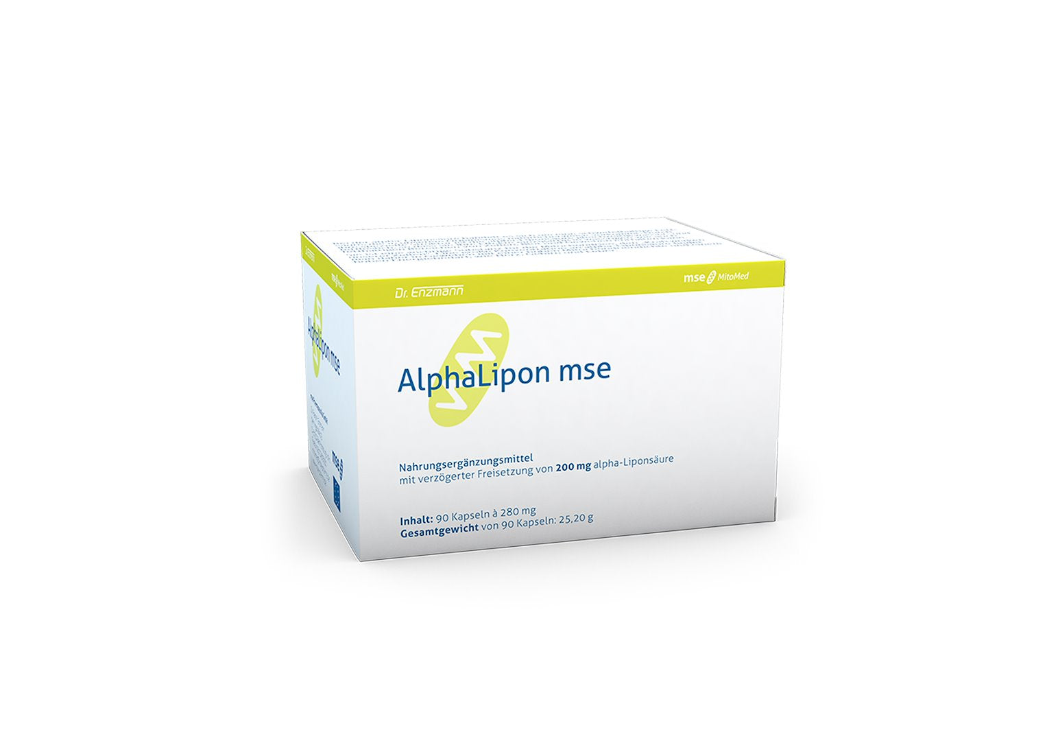 DR. ENZMANN MSE alfa lipoinė rūgštis AlphaLipon MSE 90 kapsulių