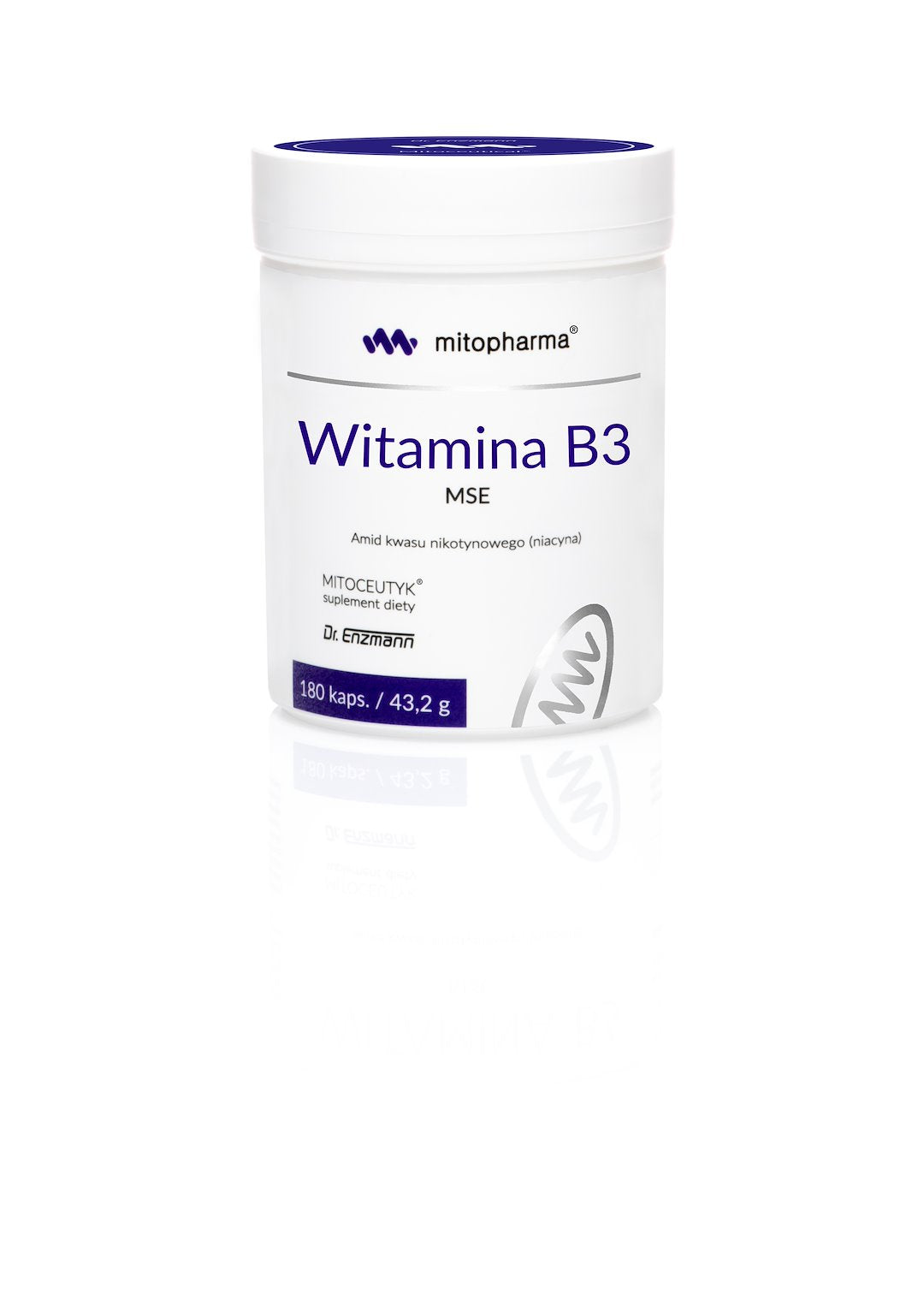 DR. ENZMANN MSE vitaminas B3 MSE 180 kapsulių