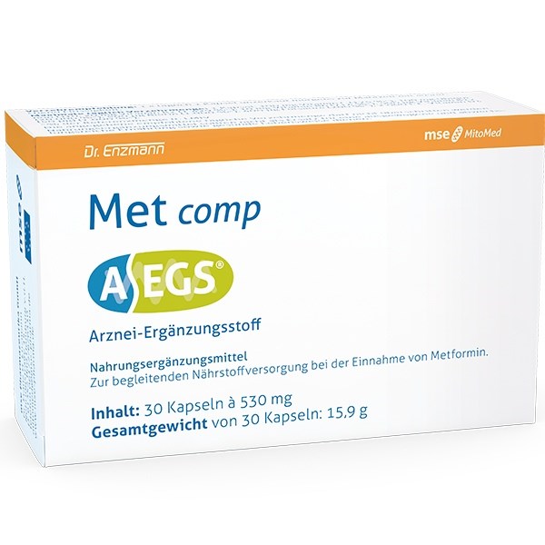 DR. ENZMANN MSE AEGS Met Comp MSE 30 kapsulių