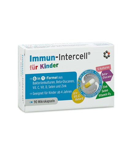 INTERCELL PHARMA Immun-Intercell vaikams 90 kapsulių