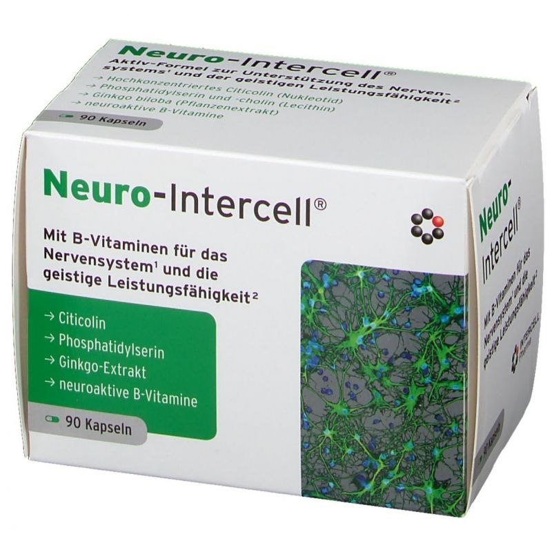 INTERCELL PHARMA Neuro-Intercell 90 kapsulių
