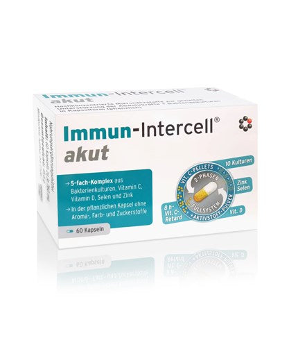 INTERCELL PHARMA Immun-Intercell active 60 kapsulių
