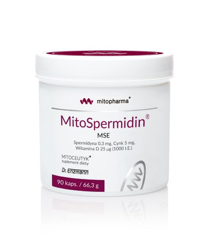 DR. ENZMANN MSE MitoSpermidin 90 kapsulių