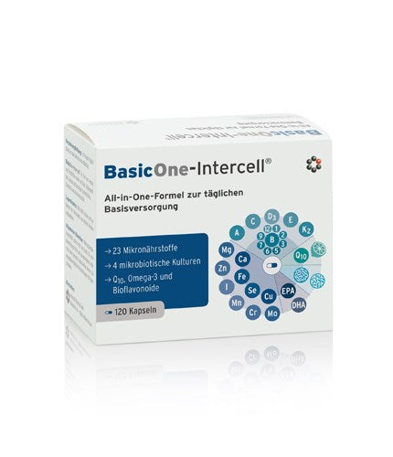 INTERCELL PHARMA BasicOne-Intercell 120 kapsulių