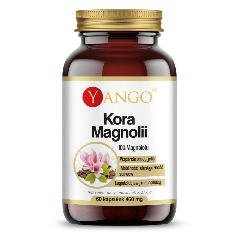 Yango Magnolia Bark - 10 % magnololio 60 kapsulių