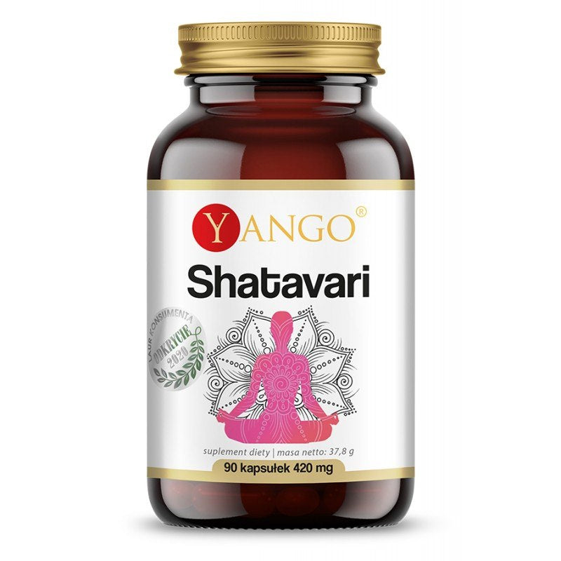 Yango Shatavari ekstraktas 90 kapsulių