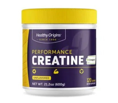 HEALTHY ORIGINS Performance Creatine - kreatino monohidratas 600 g