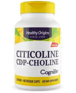 Healthy Origins Cognizin Citicoline CDP-Choline – citikolinas 250 mg 60 kapsulių