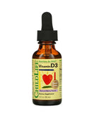 CHILDLIFE Essentials vitaminas D3 - natūralių uogų skonio 30 ml
