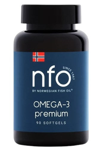 NFO Omega-3 Premium 90 minkštųjų kapsulių